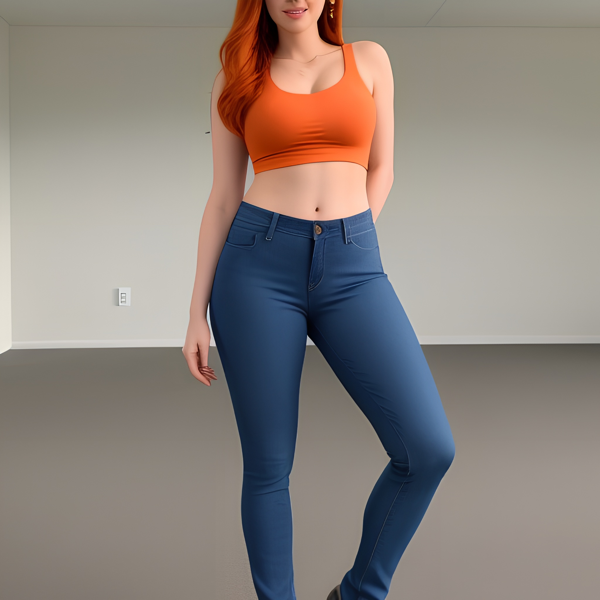 ginger sexy woman
