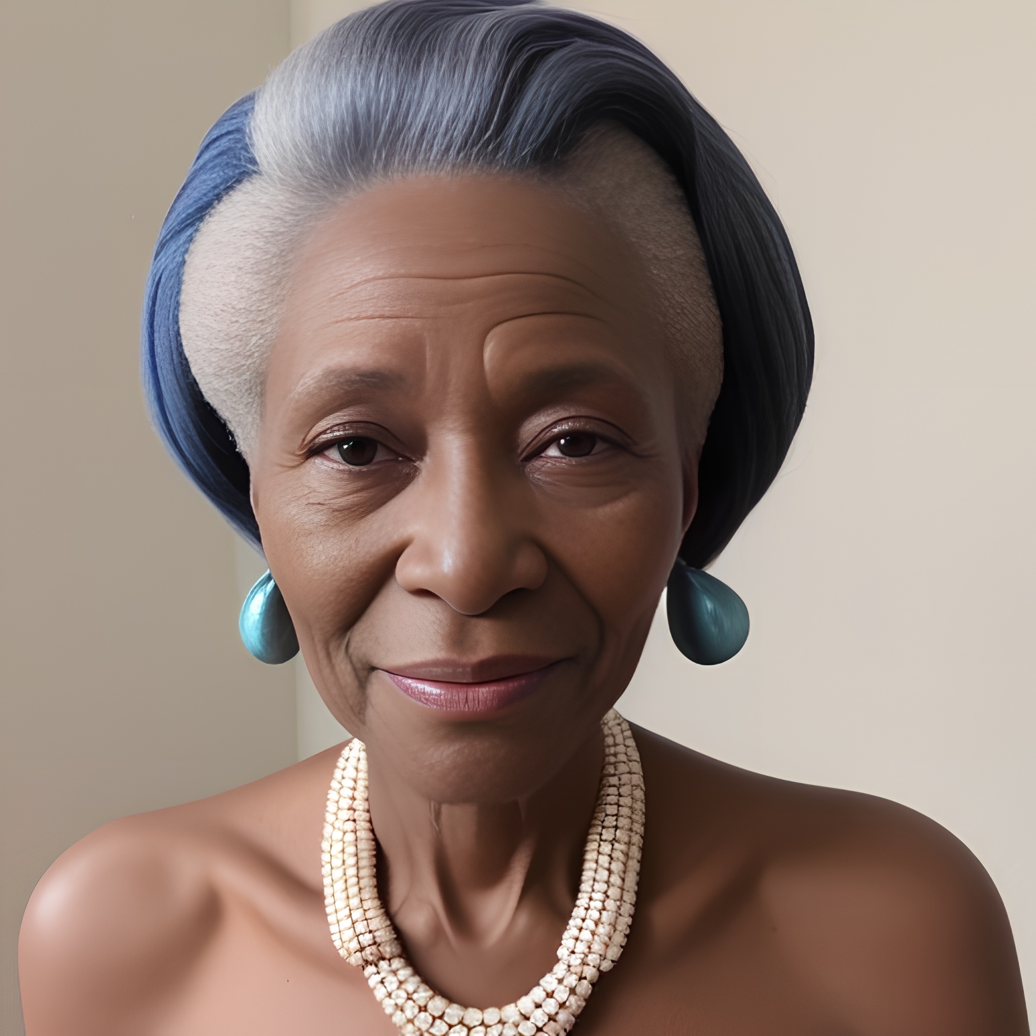 80s years old african hot woma