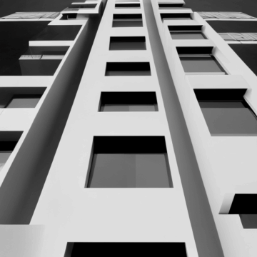 Explore High-Contrast Minimalist Architecture Shapes