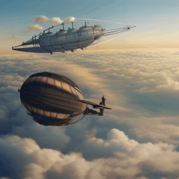 Explore the Enchantment of Steam-Powered Airships