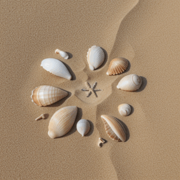 Discover the Beauty of Seashells on Sandy Shores