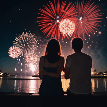 Experience the Magic of Fireworks with Your Loved One