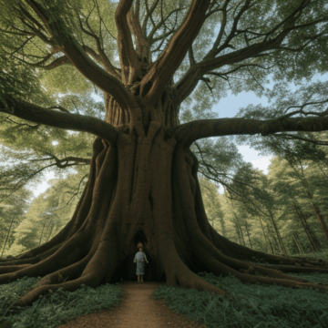 Discover the Enchantment of a Giant Forest Tree