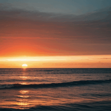 Experience the Magic of a Stunning Ocean Sunset