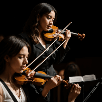 Mesmerizing Violinist Performance Captivates Audience