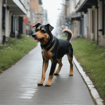 Captivating Adventures of a Joyful Walking Dog
