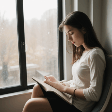 Discover Bliss: Reading by the Window Inspiration