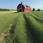 Barn with a field view, capturing rural life's essence.