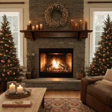 Creating a Cozy Fireplace Scene for Your Home