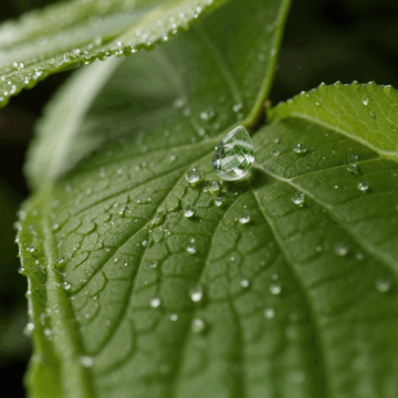 Captivating Dewdrop Magic: Nature’s Morning Jewel