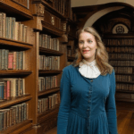 Discover the beauty of tall bookshelves in a classic library setting, where history and literature come alive.