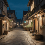 A quiet alleyway in an old European town, providing a serene escape with its rustic charm and historic allure.