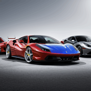 Explore Ferrari’s Rainbow: Stunning Colors of Speed