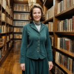 Experience the classic charm of a library with towering bookshelves, offering a glimpse into a world of knowledge and imagination.