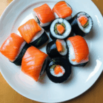 Fusion sushi delights with an explosion of colors and flavors.
