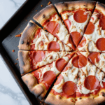 Ultimate pizza experience with a blend of flavors and a perfect bake