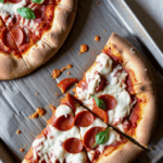 Pizza hot from the oven with rich flavors and a satisfying crust