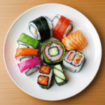A sushi enthusiast's dream with beautifully crafted rolls offering a taste of Japan's finest cuisine.