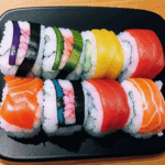 A culinary journey through a variety of sushi tastes, each roll crafted with precision and creativity.