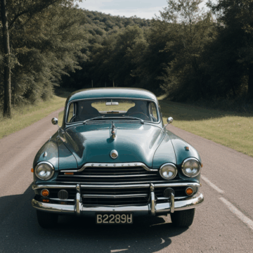 Exploring Vintage Cars on Scenic Country Roads