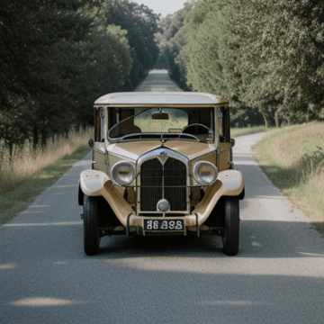 Explore Vintage Cars on Scenic Country Roads